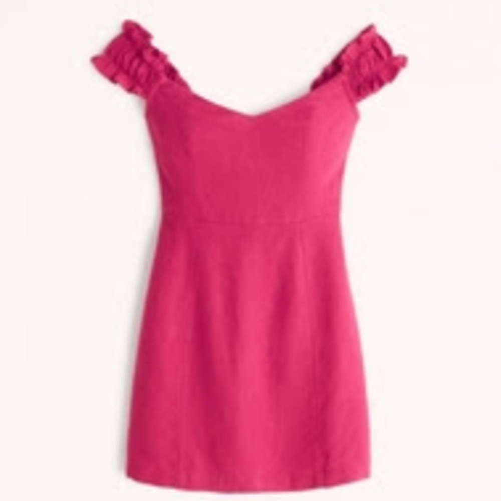 NWT Abercrombie XSP - Off-The-Shoulder Corset Mini Dress